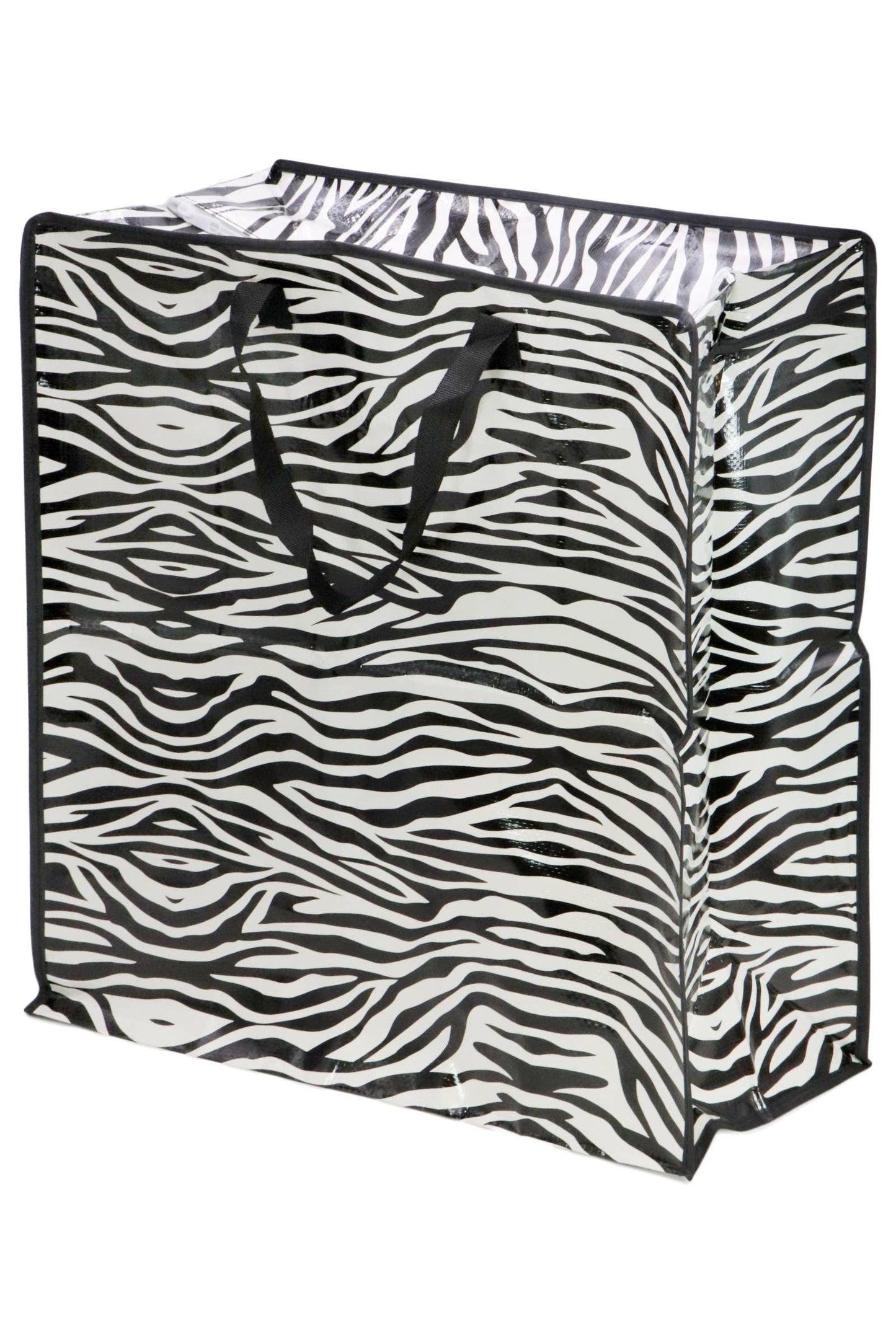 šļø Tall Super Sized Graphic Shopper Bag ā Reusable Tote with Bold Prints