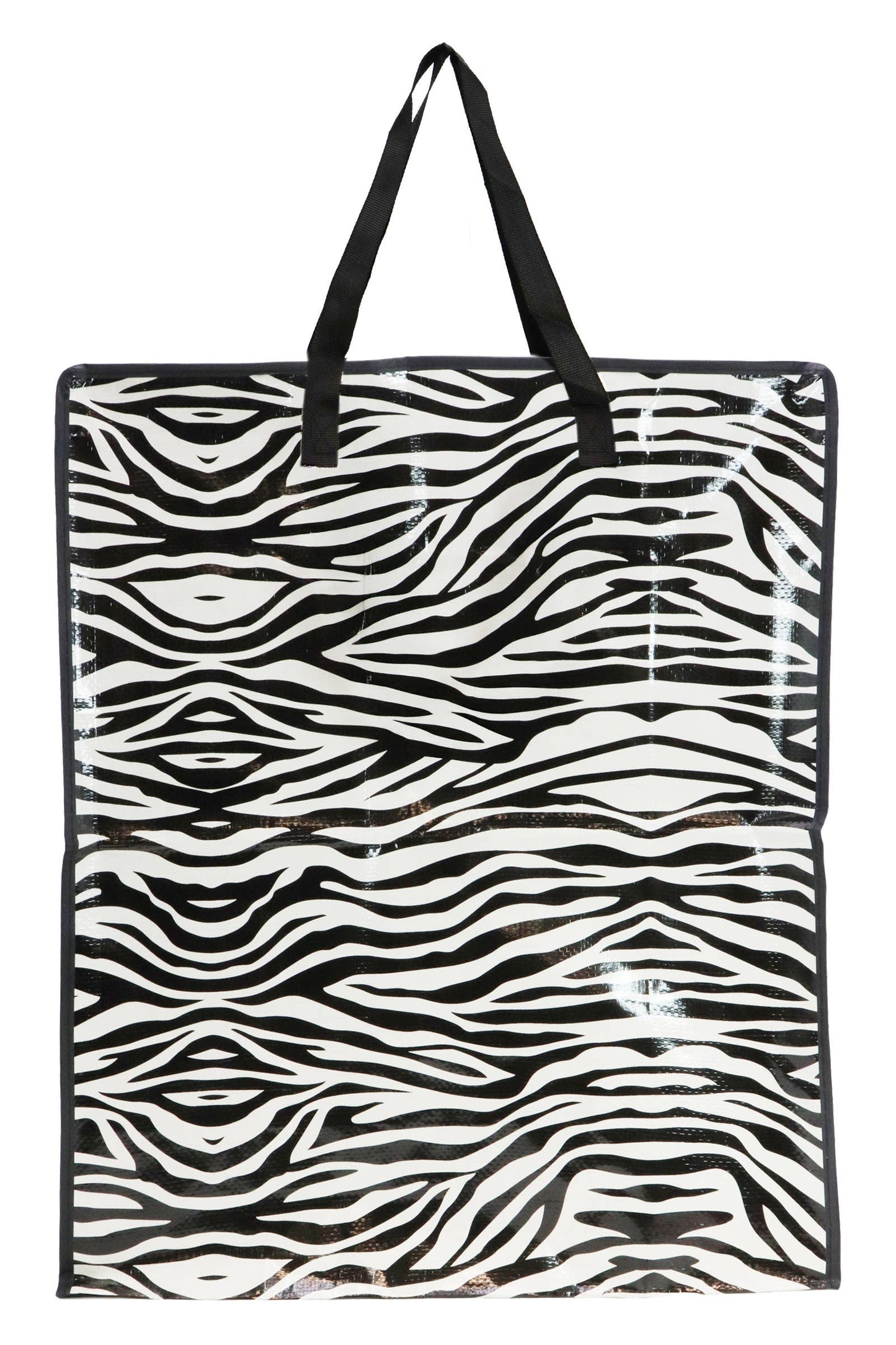 šļø Tall Super Sized Graphic Shopper Bag ā Reusable Tote with Bold Prints