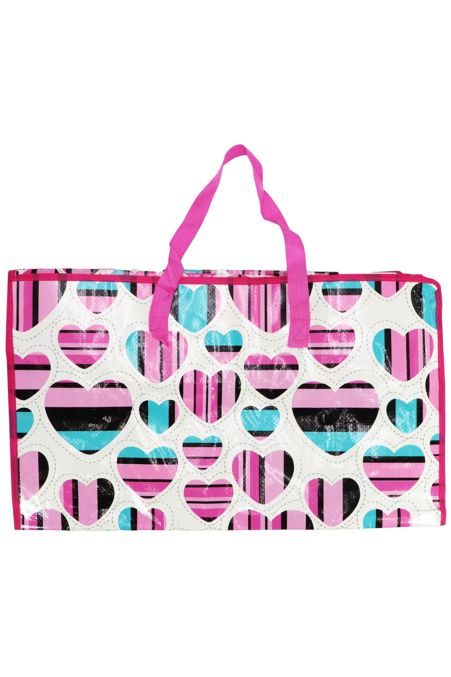 šļø Tall Super Sized Graphic Shopper Bag ā Reusable Tote with Bold Prints