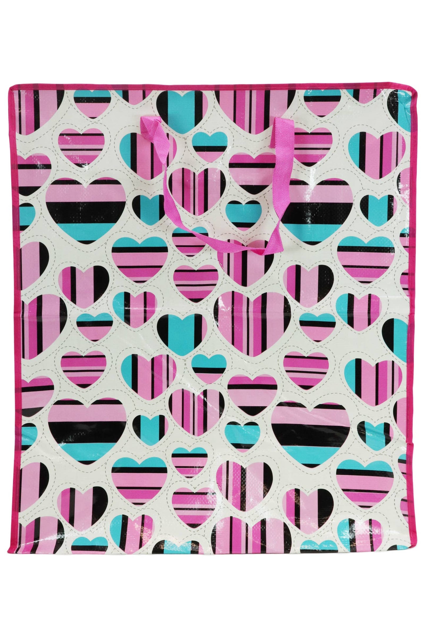 šļø Tall Super Sized Graphic Shopper Bag ā Reusable Tote with Bold Prints