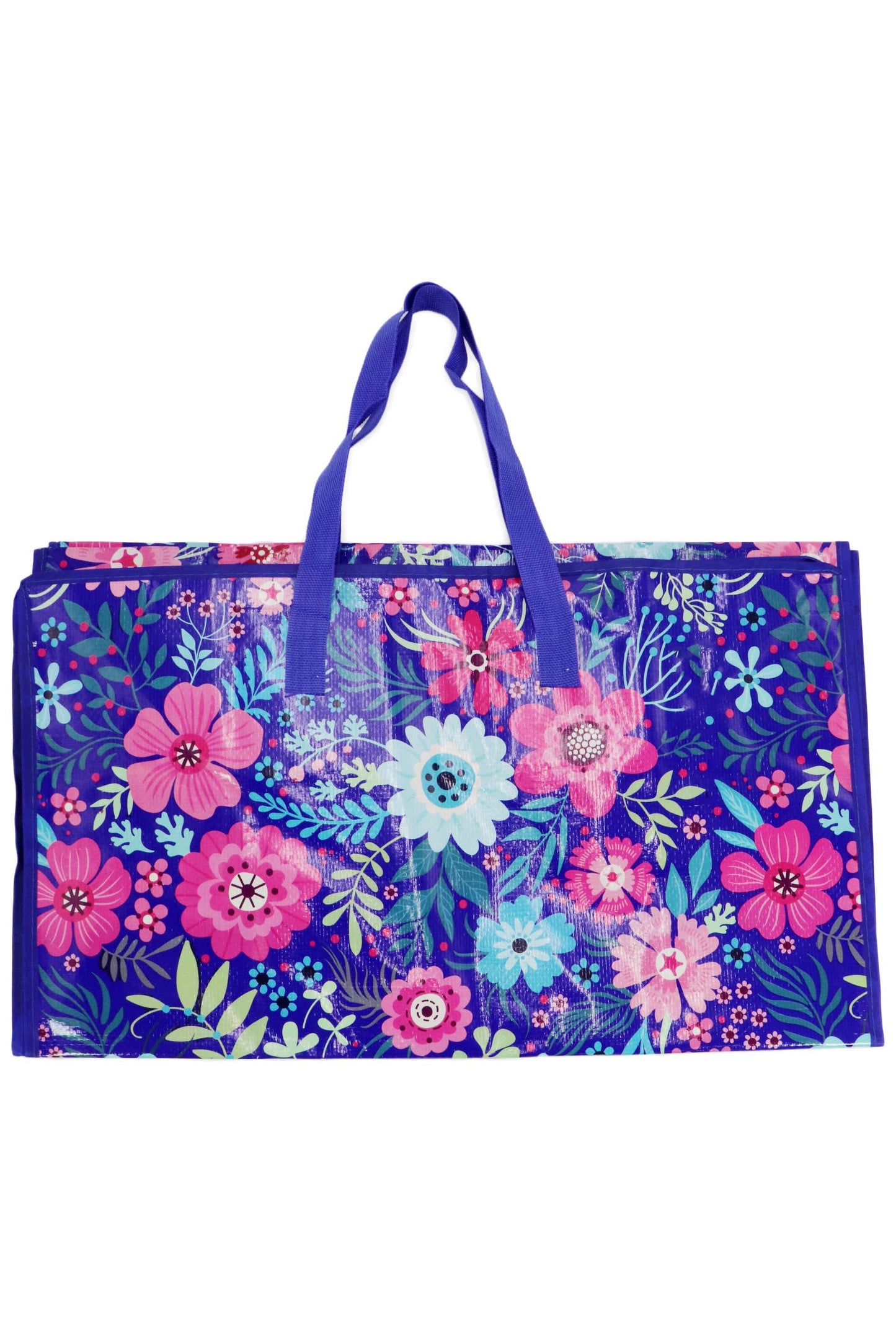 šļø Tall Super Sized Graphic Shopper Bag ā Reusable Tote with Bold Prints