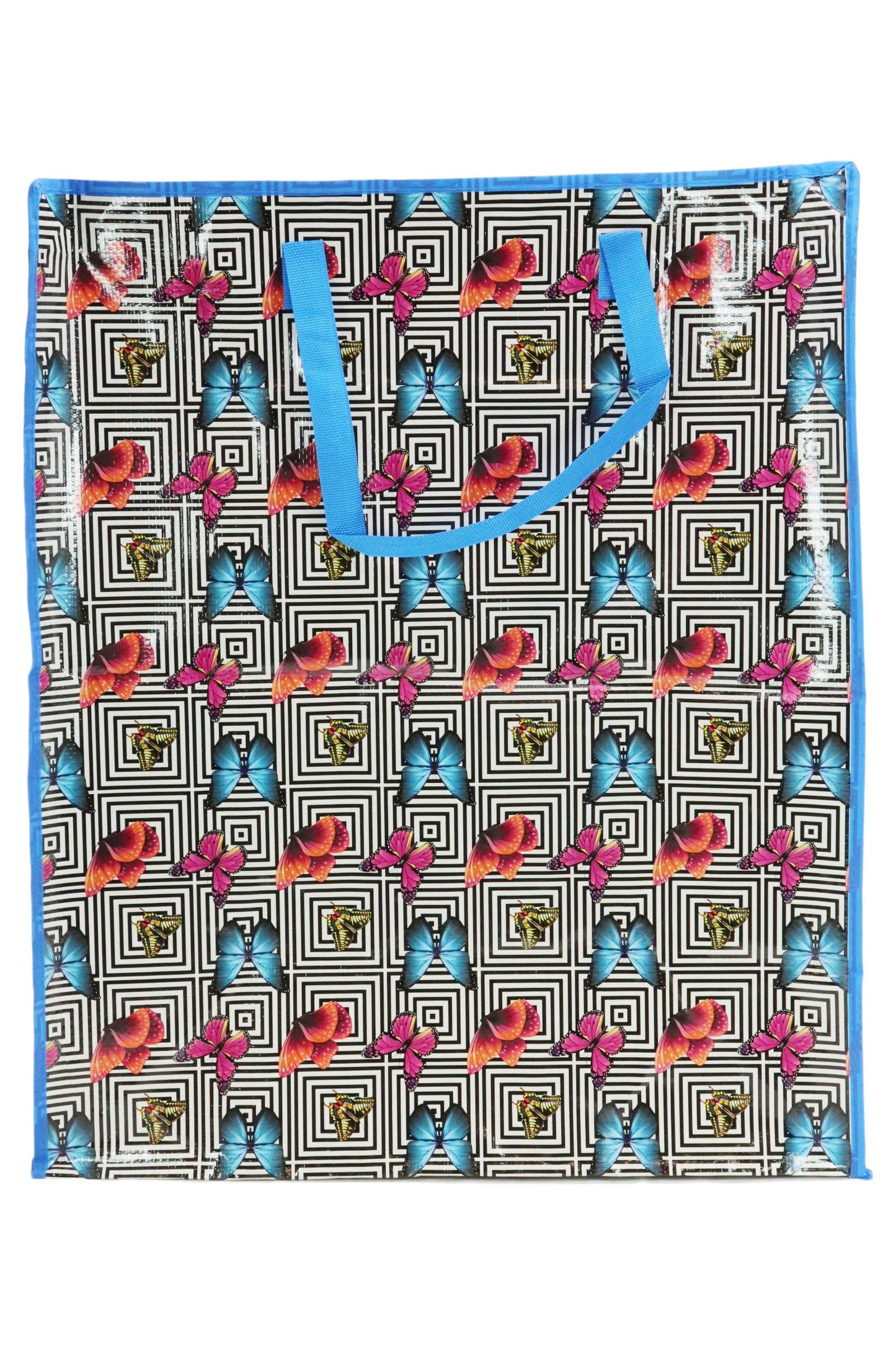 šļø Tall Super Sized Graphic Shopper Bag ā Reusable Tote with Bold Prints