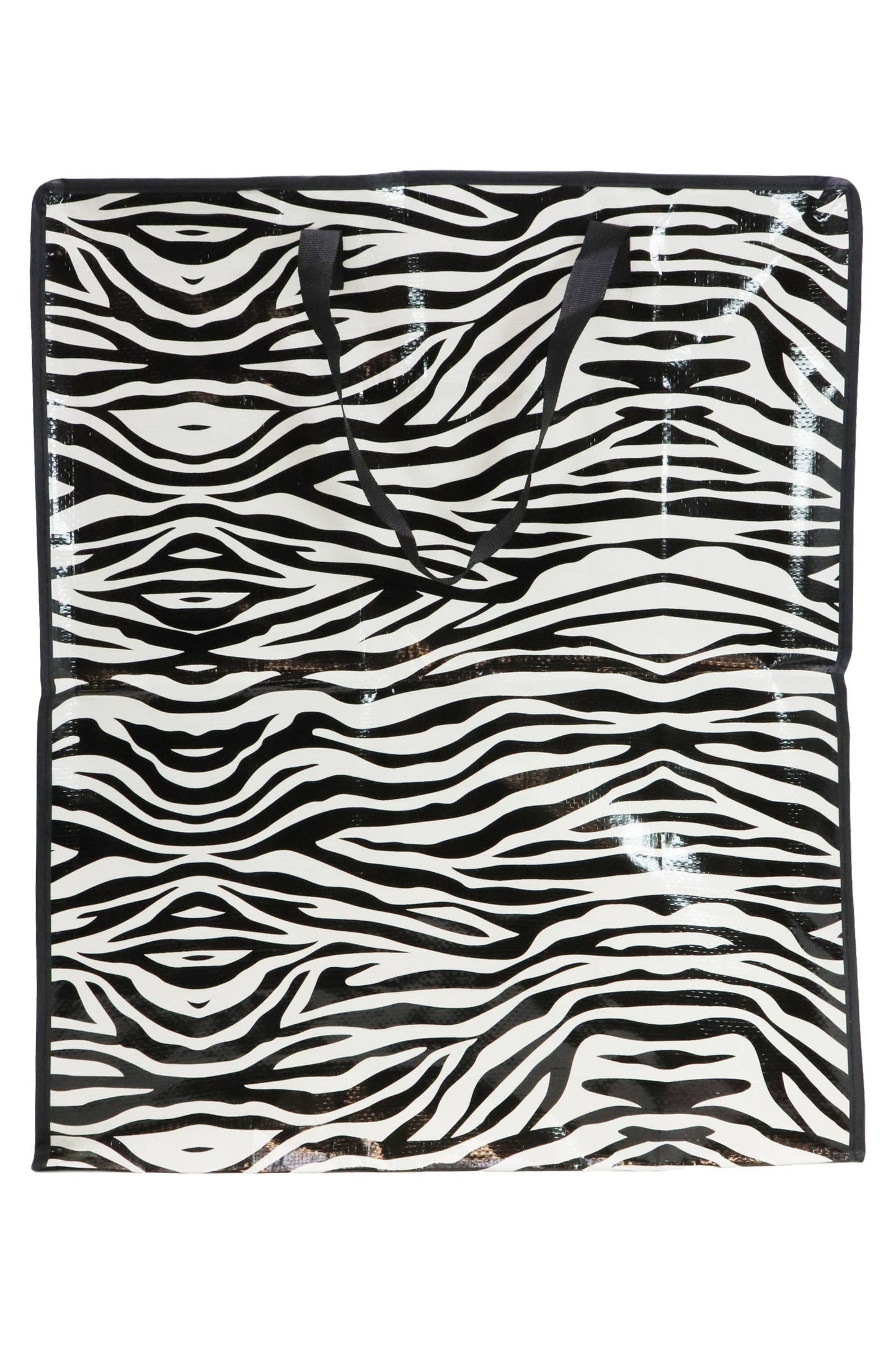 šļø Tall Super Sized Graphic Shopper Bag ā Reusable Tote with Bold Prints