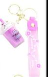 Kawaii Cat Bubble Tea Keychain Set – Milk Cap Drink Charms