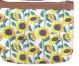 Sunflower Print PU Leather Coin Pouch ā Assorted Floral Designs